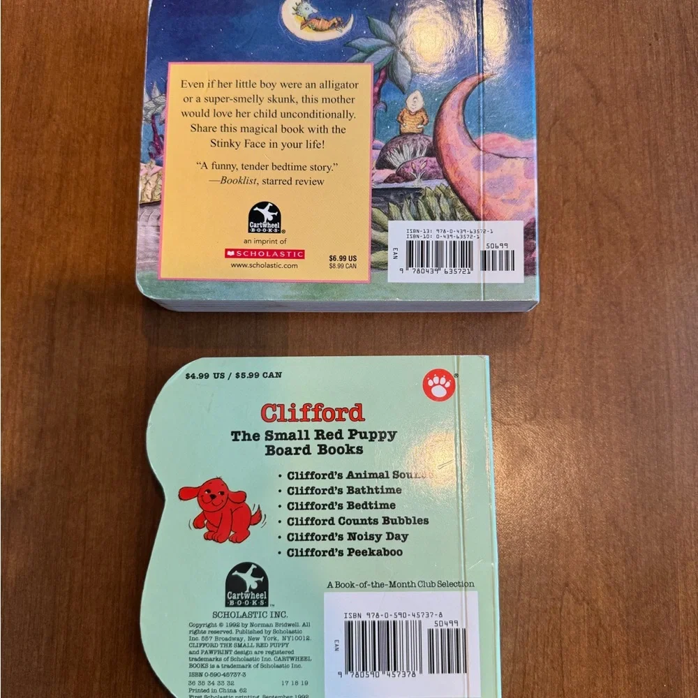 Children’s Book Bundle – Clifford & I Love You, Stinky Face